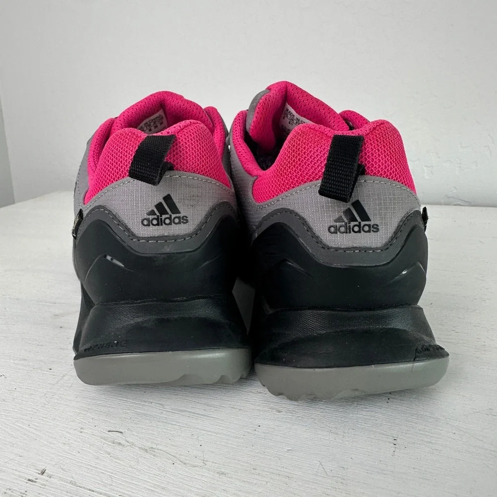 Adidas Hiking Shoes Womens 8 Terrex Swift R GTX Grey Pink Gore-Tex AQ1863